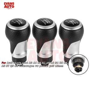 Pommeau de levier de vitesse en cristal pour voiture Pommeau de levier de vitesse à <span class=keywords><strong>capuche</strong></span> pour 01-03 Audi Skoda Seat A3 A4 B6 B7 B8 A6 <span class=keywords><strong>Volkswagen</strong></span> Pommeau de levier de vitesse 12mm - Product Image 3