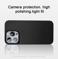 Étui de téléphone en Fiber de carbone véritable kevlar, pour Iphone 14, pour Samsung, pour Huawei, étui de téléphone en Fiber d'aramide