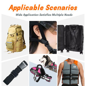 Индивидуальная цветная изогнутая Пряжка, небольшие ремни и поводки для собак и кошек, ремни безопасности, пряжки из прочного пластика - Product Image 5