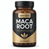 Capsules de Maca Premium 7 en 1 OEM avec Ashwagandha, Ginseng, Tribulus – Énergie Naturelle, Performance Masculine, Soutien de l'Humeur