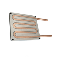 Plaque de dissipateur thermique en aluminium extrudé sur mesure, traitement anodisé, radiateur de refroidissement LED haute puissance
