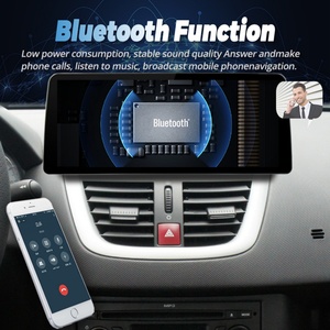 Autoradio Android 13 12,3 pouces, lecteur vidéo, stéréo pour Peugeot 207 CC 207CC 2006 2007 2008 2015, GPS, multimédia, Carplay, unité principale - Product Image 4