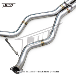 Nhà Máy Thép Không Gỉ Catback Ống Xả Hệ Thống Cho Land Rover Defender V8 5.0T 2020-2024 Van Điều Khiển Xả Muffler - Product Image 6