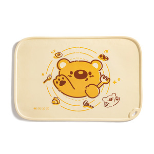 Silicone Kneading <b>Mat</b> Food Grade Non Stick Baking <b>Rolling</b> <b>Mat</b> For Dough Preparation With Bear Pattern 40x60cm - Product Image 5