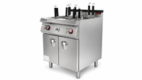 Cuiseur à nouilles électrique commercial 18KW 380V en acier inoxydable avec armoire pour restaurant