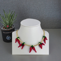 2024 à la mode charme plaqué or perles collier ras du cou haute qualité alliage chaîne saint valentin cadeau d'anniversaire pour Couples hommes femmes
