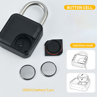 Cadenas intelligent avec reconnaissance biométrique par empreinte digitale, étanche, avec clavier et mot de passe