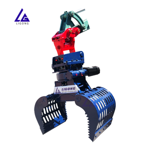 Nouvelle pince de tri motorisée multifonctionnelle robuste à rotation flexible pour le tri des <span class=keywords><strong>d</strong></span>échets de construction et l'agencement des galets de rivière en agriculture - Product Image 3