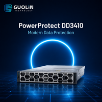 Appareil de sauvegarde PowerProtect DD3410 Data Domain 2U avec mémoire de 128 Go et déduplication pour la protection des données des filiales éloignées des PME