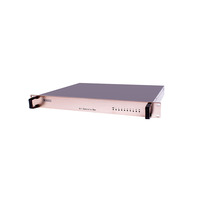 Boîtier de châssis de serveur électronique en aluminium 1U de 19 pouces personnalisé Boîtier d'amplificateur à montage en rack 1U Produit de fabrication de tôle