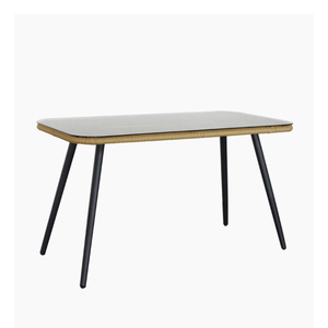 Moderno al aire libre PE Rattan Patio Muebles Set Económico Seccional Jardín Mesa <span class=keywords><strong>y</strong></span> <span class=keywords><strong>Sillas</strong></span> para Comedor Patio Hotel Villa - Product Image 6