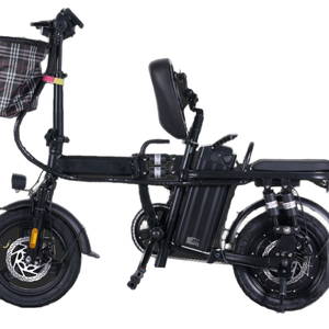 Vélo de ville pliable électrique de Type économique 14 pouces pour adultes 36V/250W moteur batterie au Lithium vélo de ville E à vitesse unique - Product Image 6