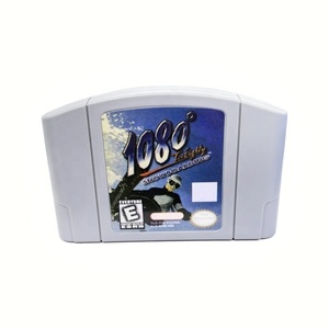 Cartouches de jeux vidéo rétro de snowboard en anglais (version américaine) 1080p pour N64, pour 64 jeux, emballage de vente au détail - Product Image 1