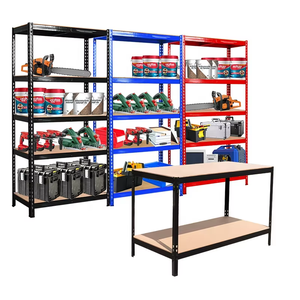 SOMPLY 5 TIER PLASTIC Heavy-Duty Shelf Unit Durable Multilayer Rack GARAGE WAREHOUSE SHED SHELVING UNIT <b>STORAGE</b> <b>RACKING</b> SHELVES - Product Image 3