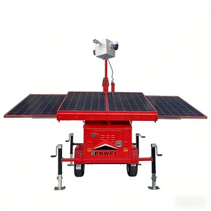 Cámara Solar CCTV Más Vendida, Remolque <span class=keywords><strong>de</strong></span> Vigilancia con Energía Solar para Áreas Remotas - Product Image 2
