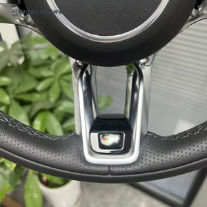 Volante de Cuero Perforado de Alta Calidad Directo de <span class=keywords><strong>F</strong></span>ábrica para Jaguar XE XEL XFL XF XJ <span class=keywords><strong>F</strong></span> Type <span class=keywords><strong>F</strong></span> <span class=keywords><strong>Pace</strong></span> E <span class=keywords><strong>Pace</strong></span>, Accesorios para Automóviles - Product Image 4