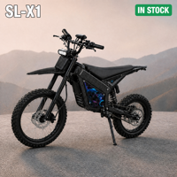 Moto électrique tout-terrain sans balais, nouvelle, 1500W, 60V, 40Ah, 3 modes de vitesse, 61-80 km/h, charge maximale 200 kg, capacité de montée 30 degrés, E-Motod