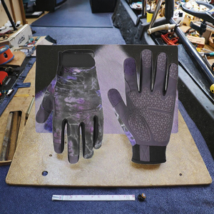 Guantes Mecánicos de Algodón Antideslizantes Flexibles Personalizados con 12 Pulgadas de Longitud, Guantes de Seguridad para Trabajos de Construcción - Product Image 3