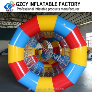 Balle aquatique gonflable Zorb en TPU/PVC durable et colorée pour enfants et adultes, idéale pour les parcs d'attractions et les châteaux gonflables - Product Image 3