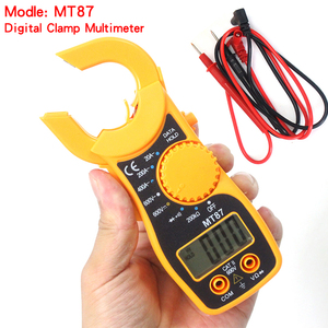 multímetro digital medidor <span class=keywords><strong>de</strong></span> pinza electrónica probador <span class=keywords><strong>de</strong></span> corriente <span class=keywords><strong>de</strong></span> voltaje ACDC Volt Ampere ohm meter MT87 con paquete - Product Image 2
