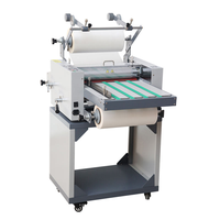 Machine à plastifier thermique L388, vitesse et température réglables, plastifieuse simple et double face pour brochures, photos