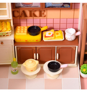 Miniature de <span class=keywords><strong>cuisine</strong></span> simulée, accessoires de <span class=keywords><strong>cuisine</strong></span>, accessoires de bijouterie, mini <span class=keywords><strong>cuisine</strong></span>, jouet de maison de poupée, ornement en résine - Product Image 4