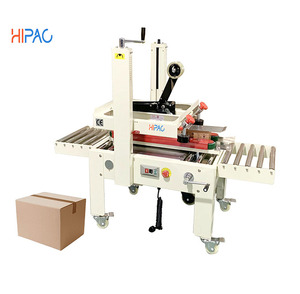 HIPAC 2025 FXJ6050 Semi-Automatic Flap Folding <b>Wood</b> Sealing Machine Chemical Application Cold Seal Case <b>Sealer</b> 110V/220V 500mm - Product Image 1