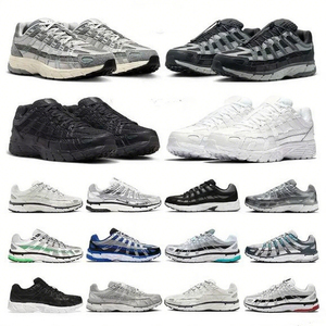 Stile di vita Casual Unisex da <span class=keywords><strong>uomo</strong></span> di design TN <span class=keywords><strong>scarpe</strong></span> P-6000 Winterized metallizzato argento nero Anti-scivoloso stampa animalier - Product Image 2