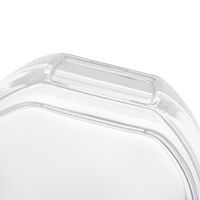 Flacon diffuseur en verre rond de luxe vide, personnalisé, 200 ml, 100 ml, pour arôme, avec bouchon à vis noir et bâtonnets en rotin