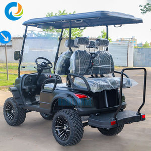 CE认证合法上路4人座电动越野高尔夫球车。适用于高尔夫球场、俱乐部和城市购物。 - Product Image 4