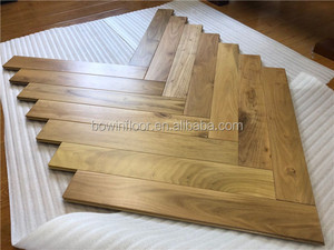 <span class=keywords><strong>Parquet</strong></span> <span class=keywords><strong>en</strong></span> teck massif chinois de qualité AB, huilé UV, à chevrons, avec système de clic, pour intérieurs élégants - Product Image 3