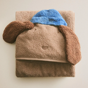 Serviette poncho à capuche en coton personnalisée pour enfants, motif chien mignon, serviette <span class=keywords><strong>de</strong></span> <span class=keywords><strong>bain</strong></span> pour <span class=keywords><strong>bébé</strong></span>, séchage rapide, absorbante, <span class=keywords><strong>cape</strong></span> <span class=keywords><strong>de</strong></span> <span class=keywords><strong>bain</strong></span> pour tout-petits, cadeau <span class=keywords><strong>de</strong></span> douche - Product Image 5