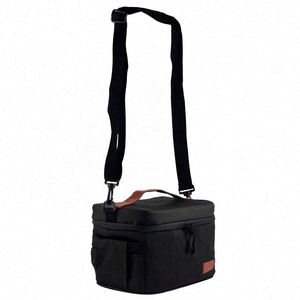 Custom Logo Portable Large Capacity Thermal Cooler <b>Tote</b> Shoulder Insulated <b>Lunch</b> <b>Bag</b> - Product Image 2