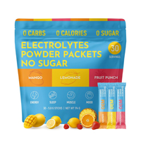Natuurlijk fruit smaak instant hydratatie elektrolytenpoeder rehydratatiemix energieboost workout herstel sport fitness supplement