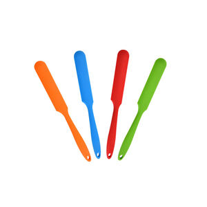 Mini spatule en Silicone résistant à la chaleur, Mini spatule à gâteau crème barbecue chocolat grattoir outils de cuisson et de pâtisserie cuisine beurre métal - Product Image 1