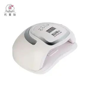 Vente professionnelle 168W SUN 8V lampe à led pour ongles manucure électrique portable machine à sécher le gel pour les ongles beauté gel uv lampe à ongles