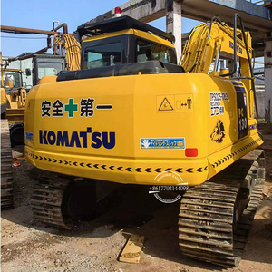 Excavadora sobre orugas Komatsu de segunda mano, de 12,6 toneladas, fabricada en Japón, con motor y motor, embalaje original importado, 1 unidad, 2 unidades - Product Image 1