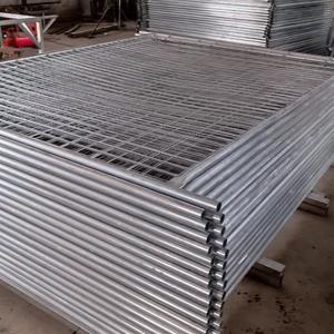 แผงรั้วชั่วคราวแบบตาข่ายลวดเชื่อมเหล็กขนาด 2.1*2.4 เมตร พร้อมโครงที่ผ่าน<span class=keywords><strong>การ</strong></span>อบชุบด้วยความร้อน และการสร้างแบบจำลอง 3 มิติ สำหรับ<span class=keywords><strong>ตลาด</strong></span>ออสเตรเลีย - Product Image 6