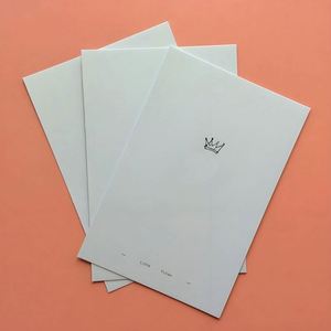Tarjeta de presentación personalizada con patrón en relieve de tamaño personalizado de fábrica, tarjeta de agradecimiento, tarjeta de precio para ropa, cartulina - Product Image 2