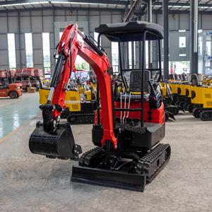 1.5 Ton Kabinli Mini Ekskavatör, Her İki Tarafa Hidrolik <span class=keywords><strong>Pilot</strong></span> Salıncak Kolu, EPA Standartlarına Uygun, Düşük Fiyatla Satılık - Product Image 4