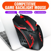 Souris de jeu OEM Dpi16000 sans fil 2,4 GHz, mode DUAL, design ergonomique avec rétroéclairage RVB, rechargeable par USB pour ordinateur portable PC