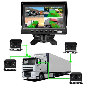 Sistema <span class=keywords><strong>de</strong></span> Grabación <span class=keywords><strong>de</strong></span> Video DVR Inalámbrico Wifi <span class=keywords><strong>de</strong></span> 7 Pulgadas con <span class=keywords><strong>Pantalla</strong></span> Dividida SD Todo en Uno, Monitor MDVR <span class=keywords><strong>de</strong></span> Cuatro Pantallas, Grabación <span class=keywords><strong>de</strong></span> Video en Tiempo Real - Product Image 6