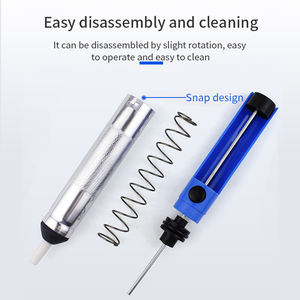 Absorbente <span class=keywords><strong>de</strong></span> <span class=keywords><strong>estaño</strong></span> semialuminio, herramienta auxiliar <span class=keywords><strong>de</strong></span> soldadura <span class=keywords><strong>de</strong></span> XF-228, <span class=keywords><strong>bomba</strong></span> <span class=keywords><strong>de</strong></span> succión <span class=keywords><strong>de</strong></span> desenredado, fuerte, limpieza y mantenimiento - Product Image 5