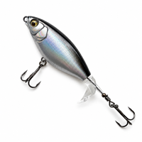 Leurre de pêche LUSHAZER Wake Bait avec queue à hélice, leurre dur 80mm 90mm, leurre de surface flottant pour Black-bass, Brochet, Perche, avec hameçon triple