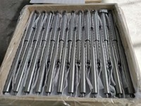 Amortisseur solaire (Zinc Aluminium Magnésium) Higer anti-corrosion avec connecteurs à rotules inclinées