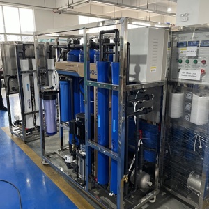 เครื่องกรองน้ำกลั่น 250 ลิตรต่อชั่วโมง 500 ลิตรต่อชั่วโมง ระบบกรองน้ำ FRP เครื่องจำหน่ายน้ำดื่มสำหรับธุรกิจ - Product Image 1