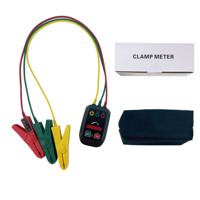 Testeur de phase sans contact portable 3 fils, indicateur de séquence, vérificateur de ligne sous tension, détecteur de perte de phase, 70 heures d'autonomie, avec buzzer