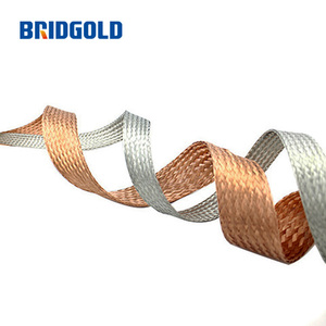 Bridgold linh hoạt đóng hộp Đồng <span class=keywords><strong>Braid</strong></span> linh hoạt đồng <span class=keywords><strong>Braid</strong></span> cho nối đất kết nối - Product Image 5