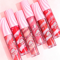 Gloss à lèvres hydratant effet gel brillant, repulpant et hydratant, parfum fruité, longue tenue, transparent, pour un maquillage des lèvres éclatant – Marque privée