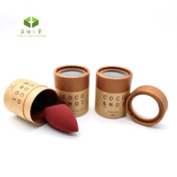 Boîte de papier cadeau à cylindre transparent tube rond bombe de bain en papier kraft de qualité alimentaire avec emballage en pvc à fenêtre transparente